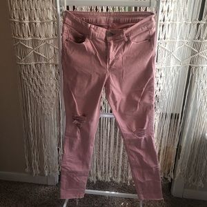 Old Navy Rockstar Skinny Jeans (Pink)